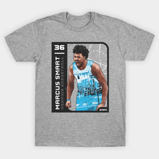 Marcus Smart Memphis Card T-Shirt by ClarityMacaws